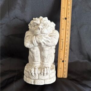 Vintage 1980’s plaster hanging gargoyle castlecore